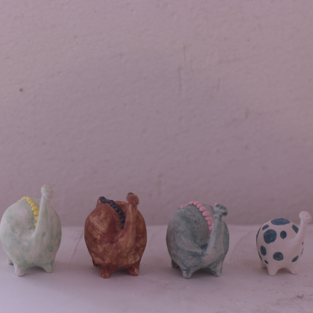 Ancient Dino- Clay Dinosaur Figurine