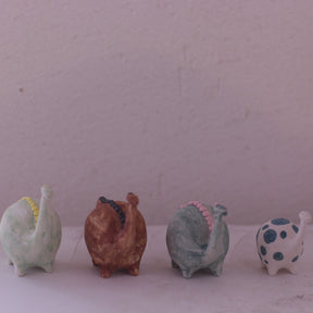 Ancient Dino- Clay Dinosaur Figurine